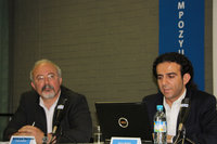 Gürsel Köksal ve Bülent Mumay, foto HÜlya Sancak Gürsel Köksal ve Bülent Mumay, foto HÜlya Sancak