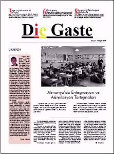 Die Gaste 1. Sayı / Mayıs 2008